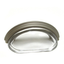 Clear, Matte Nickel