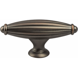 Berenson Advantage Plus 5, 2-9/16 Inch Length, Traditional Verona Bronze Cabinet Knob for Professionals