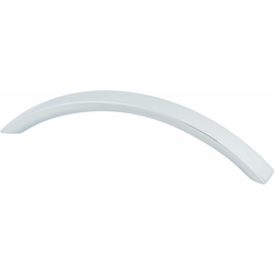 Berenson Advantage Plus 7, 5-1/16 Inch Center to Center, Polished Chrome Cabinet Pull, Zinc Material, Contemporary Style