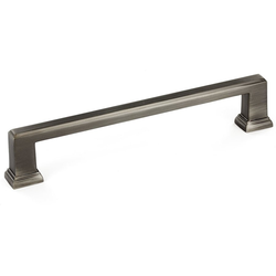 Mirabel 5-1/32 Inch Center to Center Transitional Cabinet Pull, Antique Nickel