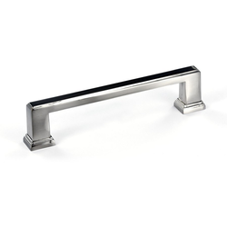 Mirabel 5-1/32 Inch Center to Center Transitional Cabinet Pull, Brushed Nickel