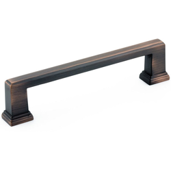 Mirabel 5-1/32 Inch Center to Center Transitional Cabinet Pull, Brushed Oil-Rubbed Bronze