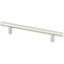 25% OFF Berenson Advantage Plus 7, 7-3/8 Inch Length, Brushed Nickel Cabinet Pull, Steel Material, Transitional Style