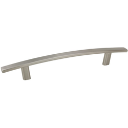 Padova 5-1/32 Inch Center to Center Transitional Cabinet Pull, Brushed Nickel
