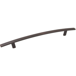 Padova 7-9/16 Inch Center to Center Transitional Cabinet Pull, Brushed Oil-Rubbed Bronze