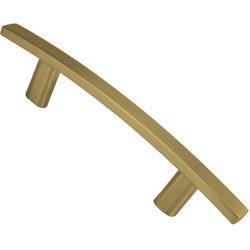 Padova 3 Inch Center to Center Transitional Cabinet Pull, Satin Brass