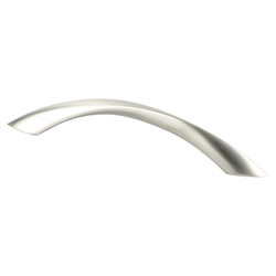 Berenson Advantage Plus 6, 8MM Width, Brushed Nickel Cabinet Pull, Zinc Material, Contemporary Style