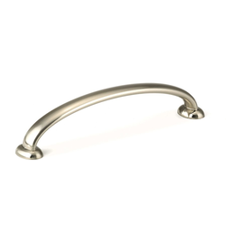 Dorval 5-1/32 Inch Center to Center Traditional Cabinet Pull, Brushed Nickel
