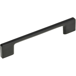 Armadale 5-1/32 Inch Center to Center Contemporary Cabinet Pull, Matte Black