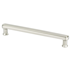 25% OFF Berenson Harmony Traditional 6-5/16 Inch Center to Center Brushed Nickel Cabinet Pull, Zinc Material, Timeless Charm Series