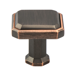 25% OFF Berenson Harmony 1-3/16 Inch Length Verona Bronze Cabinet Knob, Traditional Style Zinc Material with Detachable Center for Unique Two-Tone Design