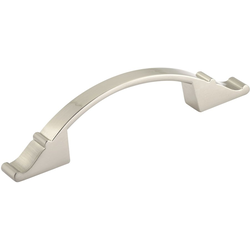 Teramo 3 Inch Center to Center Traditional Cabinet Pull, Brushed Nickel