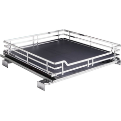 19-9/16 Inch Width Storage with Style Wire Pullout Basket, Polished Chrome, Min. Cabinet Opening: 21 Inch Width