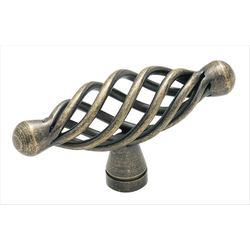 Clearance Sale, Village Classics 2-5/8 Inch Diameter Weathered Brass Cabinet Knob