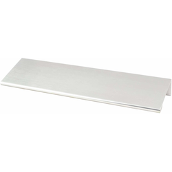 Berenson Contemporary Advantage Two 4-7/16 Inch Center to Center Edge Pull, Brushed Nickel Look, Ideal for Minimalist Designs
