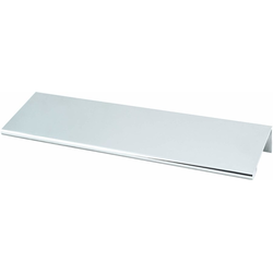 Berenson Contemporary Advantage Two 4-7/16 Inch Center to Center Edge Pull, Polished Chrome, Ideal for Minimalist Designs