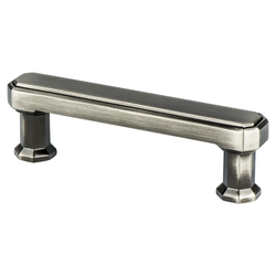 25% OFF Berenson Harmony 3 Inch Center to Center Vintage Nickel Cabinet Pull, Traditional Style Zinc Material