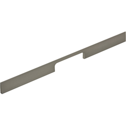 6-5/16 Inch &amp; 44-1/8 Inch Center to Center Mid Century Line Drawer Pull, Stainless