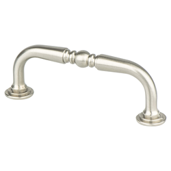 25% OFF Berenson American Classics 3 Inch Center to Center Traditional Zinc Cabinet Pull in Brushed Nickel Finish