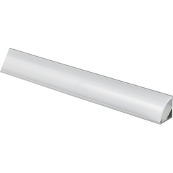 48 Inch 003 Series Angled Tape Light Housing, Frosted Lens