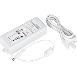  Task 12V/60W Plug-In Constant Voltage Power Supply with Barrel Connector, White 