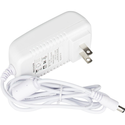  Task 12V/24W Plug-In Constant Voltage Power Supply with Barrel Connector, White