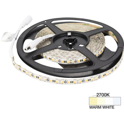  Task Vivid 16 Foot Length High Light Output LED Tape Light,12V, 2.8W/221 Lumens Ft, Waterproof IP65, 2- Pre-Attached Starter Leads Included, 2700K Warm White 