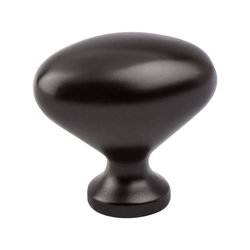 Berenson American Classics Traditional Knob, 1-5/16 Inch Diameter, Rubbed Bronze Finish, Zinc Material for Cabinets