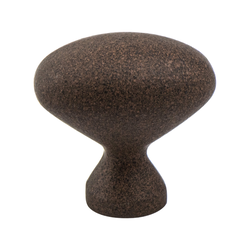 25% OFF Berenson American Classics Traditional Knob, 1-5/16 Inch Diameter, Dull Rust Finish, Zinc Material, Ideal for Distressed Cabinets