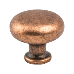 Berenson American Classics 1-3/16 Inch Diameter Weathered Copper Cabinet Knob, Traditional Style Zinc Material