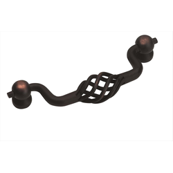 Clearance Sale, Village Classics 3-3/4 Inch Center to Center Oil Rubbed Bronze Cabinet Pull