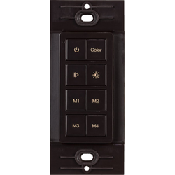8% OFF Chroma RGB Wireless Wall Control, Brown