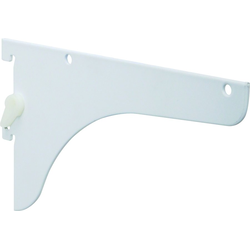 10 Inch KV #186 Steel Bracket, White