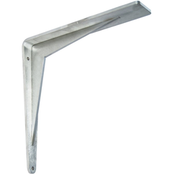 8 Inch Long Chevron Countertop Support Bracket, Stainless Steel