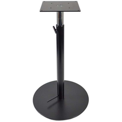 21 Inch Base 700 Series Height Table Base, Matte Black SS