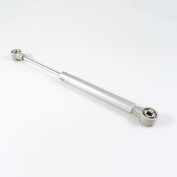 10 Inch Gas Piston with Brackets and 150N (33 lbs) of Force, Silver