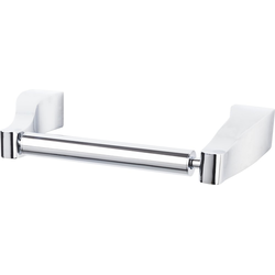 8-1/2 Inch Length Aqua Toilet Paper Holder, Polished Chrome