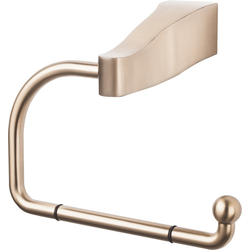 4 Inch Length Aqua Toilet Paper Holder, Brushed Bronze