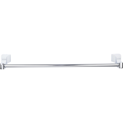 24 Inch Center to Center Aqua Single Towel Bar, Polished Chrome