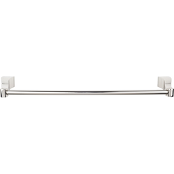 24 Inch Center to Center Aqua Single Towel Bar, Polished Nickel