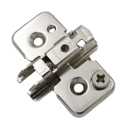 Blum 3mm Height Clip Cam Adjustable 2-piece Frameless Mounting Plate for Wood Screw Mounting Mounting