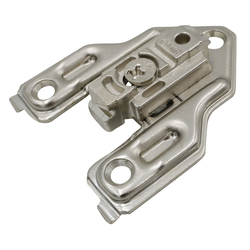  Blum 3mm Height Clip Face Frame Mounting Plate, Center Mounted with a 3/8" Screw Centerline 