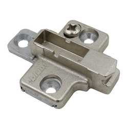  Blum 3mm Height Clip 2-piece Frameless Mounting Plate for Wood Screw Mounting 