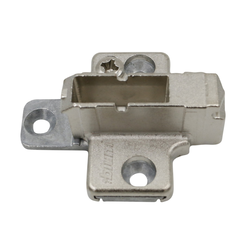  Blum 9mm Height Clip 2-piece Frameless Mounting Plate for Screw-On Mounting