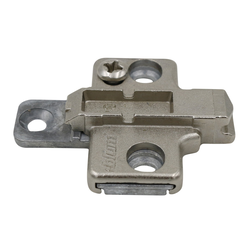  Blum 0mm Height Clip 2-piece Frameless Mounting Plate for Euro-Screw (Pozi) Mounting 