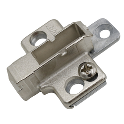  Blum 6mm Height Clip 2-piece Frameless Mounting Plate for Euro-Screw (Pozi) Mounting
