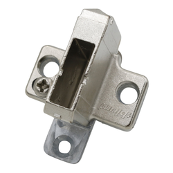 Blum 18mm Height Clip 2-piece Frameless Mounting Plate for Euro-Screw (Pozi) Screw Mounting