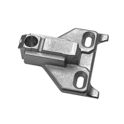 Clip Off Center Face Frame Mounting Plate 6MM, With Optional Support Screw Hole