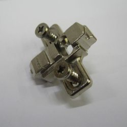 Clip 1 Piece Mounting Plate with Euro-screw 3MM