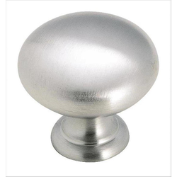 Clearance Sale, Brass Classics 1 Inch Diameter Brushed Chrome Cabinet Knob